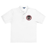 U.S.V.I. MEN'S POLO (BLACK ALIEN)