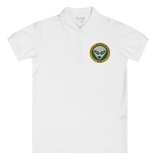 GUYANA WOMEN'S POLO (WHITE ALIEN)