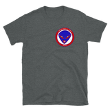 HAITI UNISEX TEE (BLUE ALIEN)