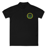 JAMAICA WOMEN'S POLO (BLACK ALIEN)