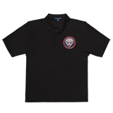 LA REPÚBLICA DOMINICANA MEN'S POLO (WHITE ALIEN)