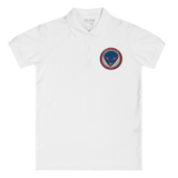 HAITI WOMEN'S POLO (BLUE ALIEN)
