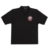 LA REPÚBLICA DOMINICANA MEN'S POLO (WHITE ALIEN)