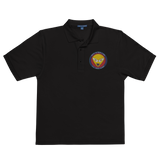 U.S.V.I. MEN'S POLO (GOLD ALIEN)