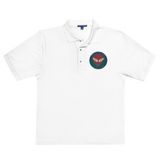 U.S.V.I. MEN'S POLO (RED ALIEN)