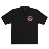 LA REPÚBLICA DOMINICANA MEN'S POLO (BLUE ALIEN)