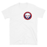 LA REPÚBLICA DOMINICANA UNISEX TEE  (WHITE ALIEN)