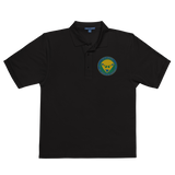 ST. VINCENT & THE GRENADINES MEN'S POLO (YELLOW ALIEN)