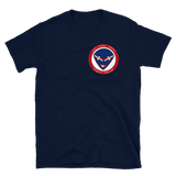 LA REPÚBLICA DOMINICANA UNISEX TEE  (NAVY ALIEN)