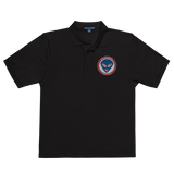 PUERTO RICO MEN'S POLO (BLUE ALIEN)