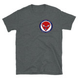 LA REPÚBLICA DOMINICANA UNISEX TEE  (RED ALIEN)