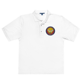 U.S.V.I. MEN'S POLO (GOLD ALIEN)