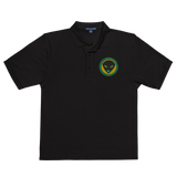 JAMAICA MEN'S POLO (BLACK ALIEN)