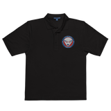 PUERTO RICO MEN'S POLO (WHITE ALIEN)