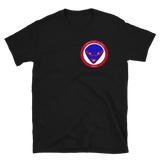 HAITI UNISEX TEE (BLUE ALIEN)