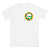 GUYANA UNISEX TEE (WHITE ALIEN)